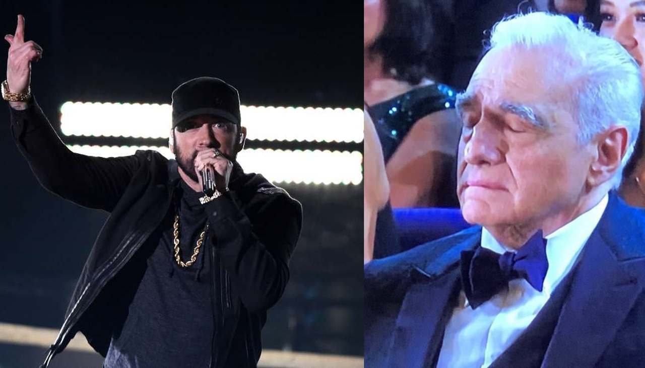 Watch Full Video Eminem Stuns Oscars Audience With Live Performance Of Lose Yourself