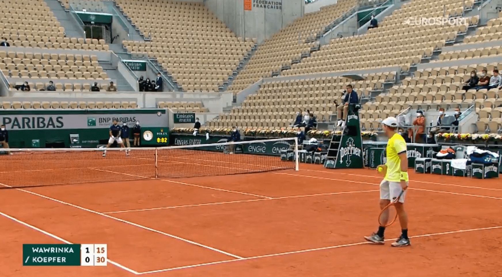Watch Sonic Boom Heard During French Open Match Featuring Wawrinka And Koepfer