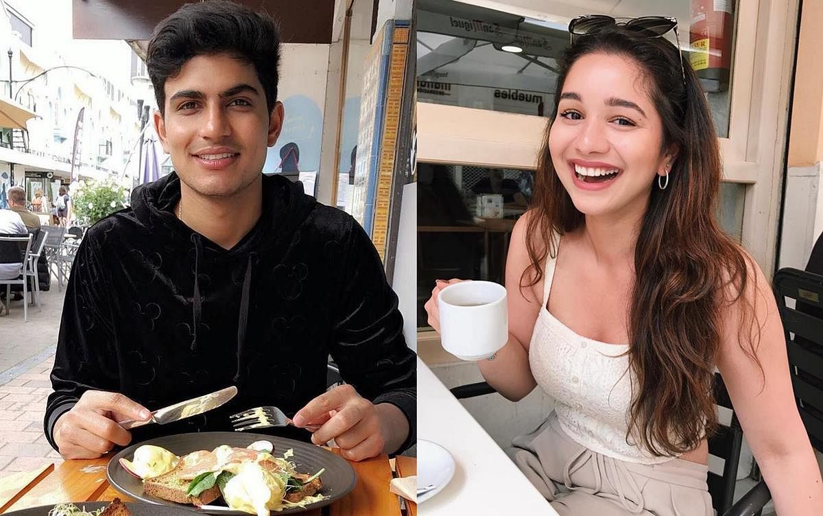 Shubman Gill And Sara Tendulkar Hardik Pandya / While the fans were