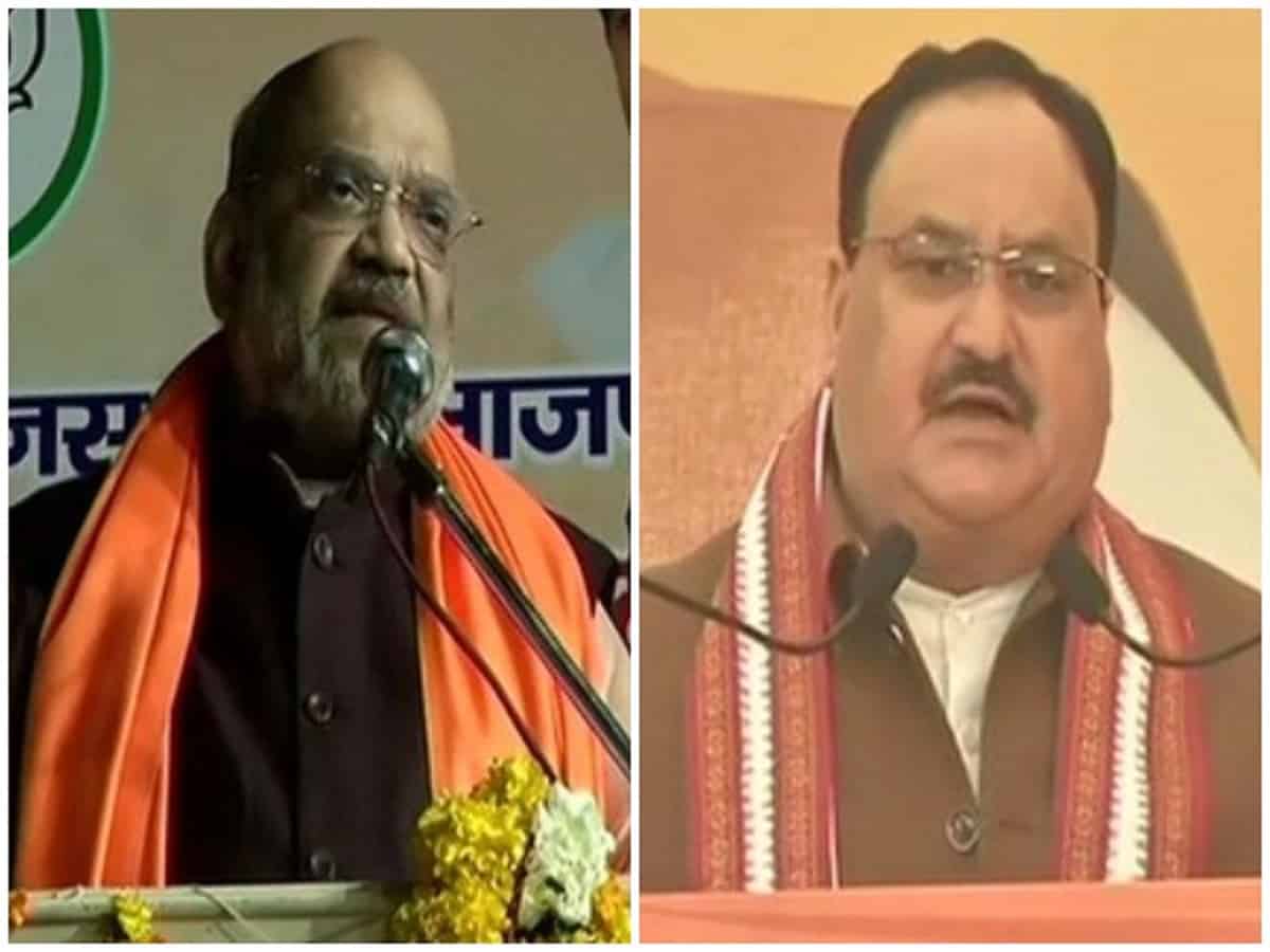 Amit Shah Nadda To Hold 3 Rallies Each In Delhi Today Siasat