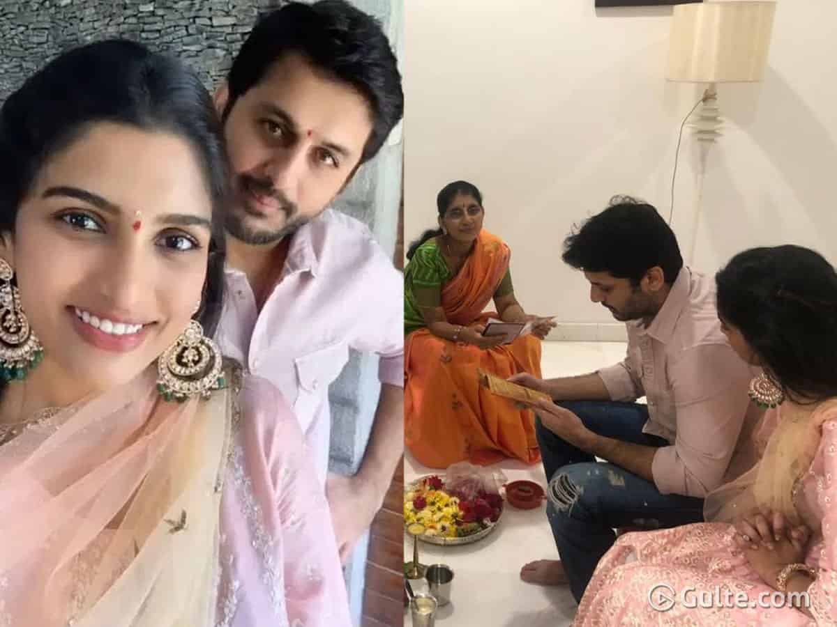 Guess Where Nithin Celebrated His Honeymoon Gulte Latest Andhra Pradesh Telangana Political And Movie News Movie Reviews Analysis Photos guess where nithin celebrated his