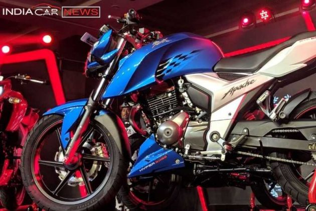 apache rtr 160 price 2018 model