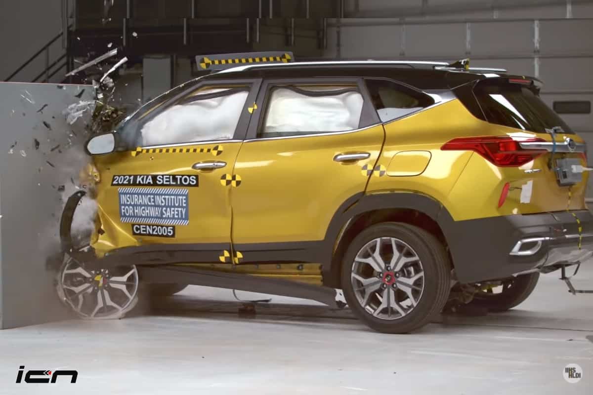 Iihs Crash Test Kia Seltos Performs Great In Most Areas Except For One