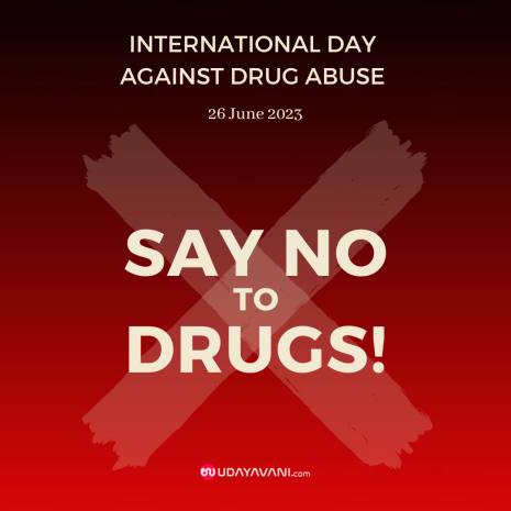 World Drug Day - 26 June