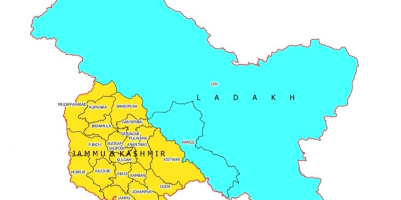 Pok Map In India Pok In Union Territory Of J&K, Gilgit-Baltistan In Ladakh In Newly Released  Map Of India