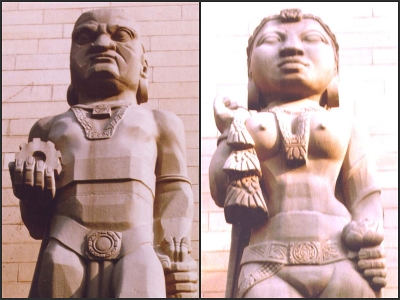 Cutting Through Mountains To Build A Statue