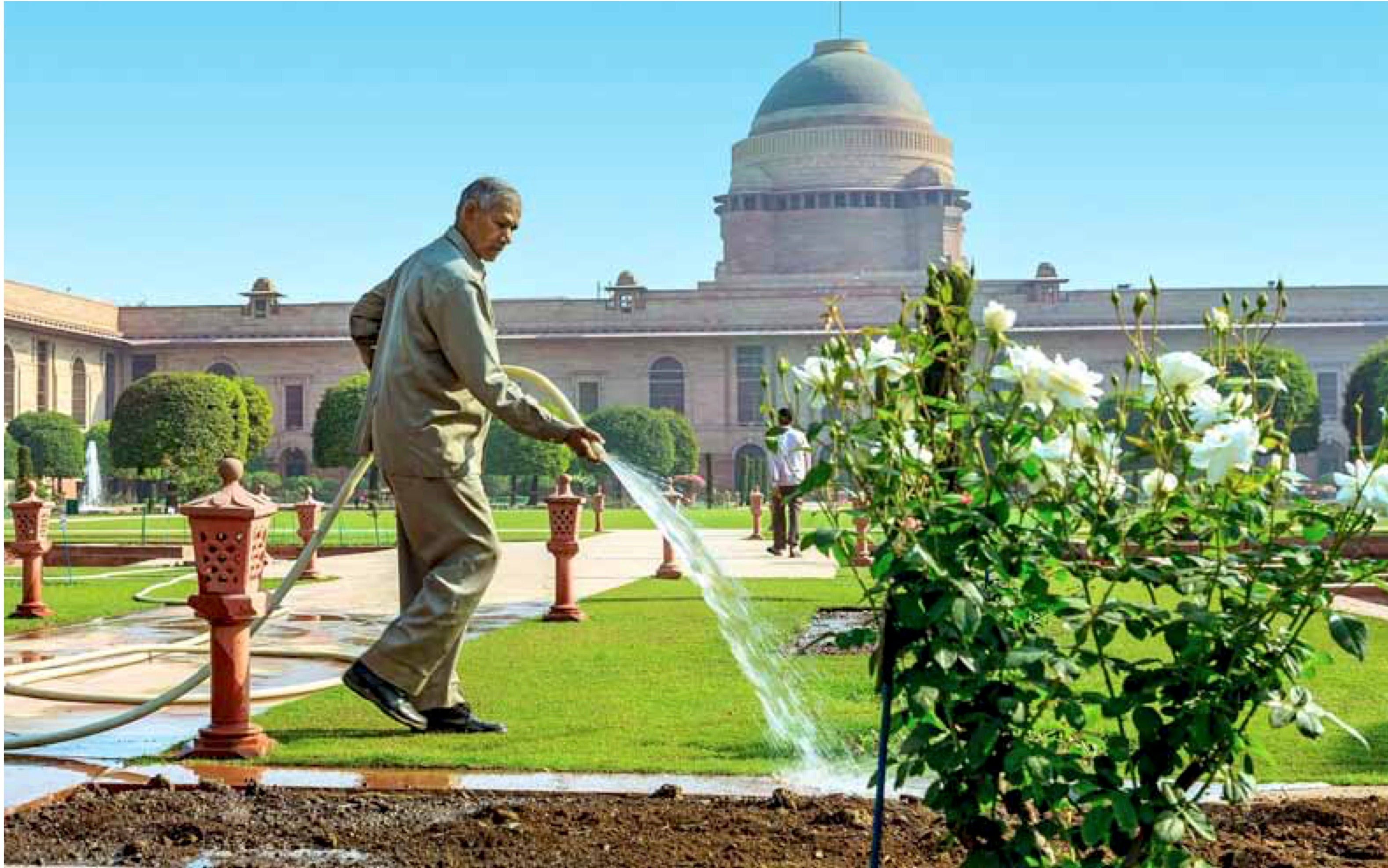 Backstage With The Workers Who Tend The First Garden Of The Republic