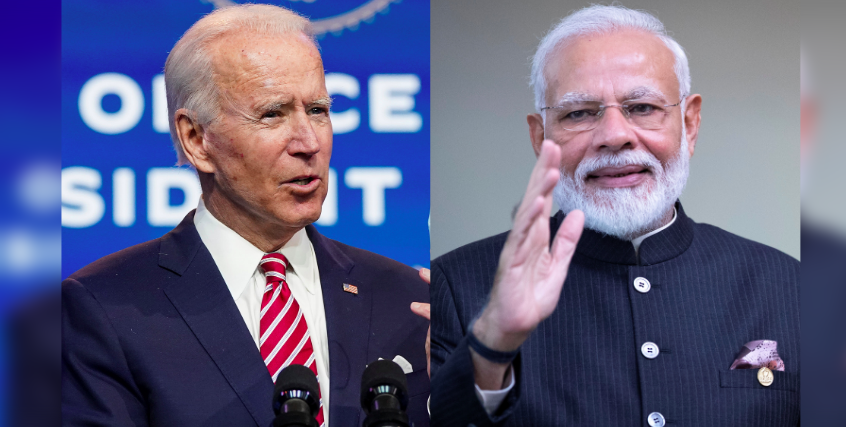 Joe Biden and Narendra Modi hail 'defining' US-India partnership - BBC News