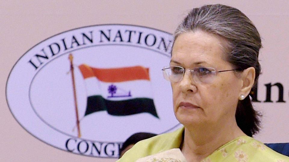 Top Congress Leaders Meet at Residence of Party Sonia