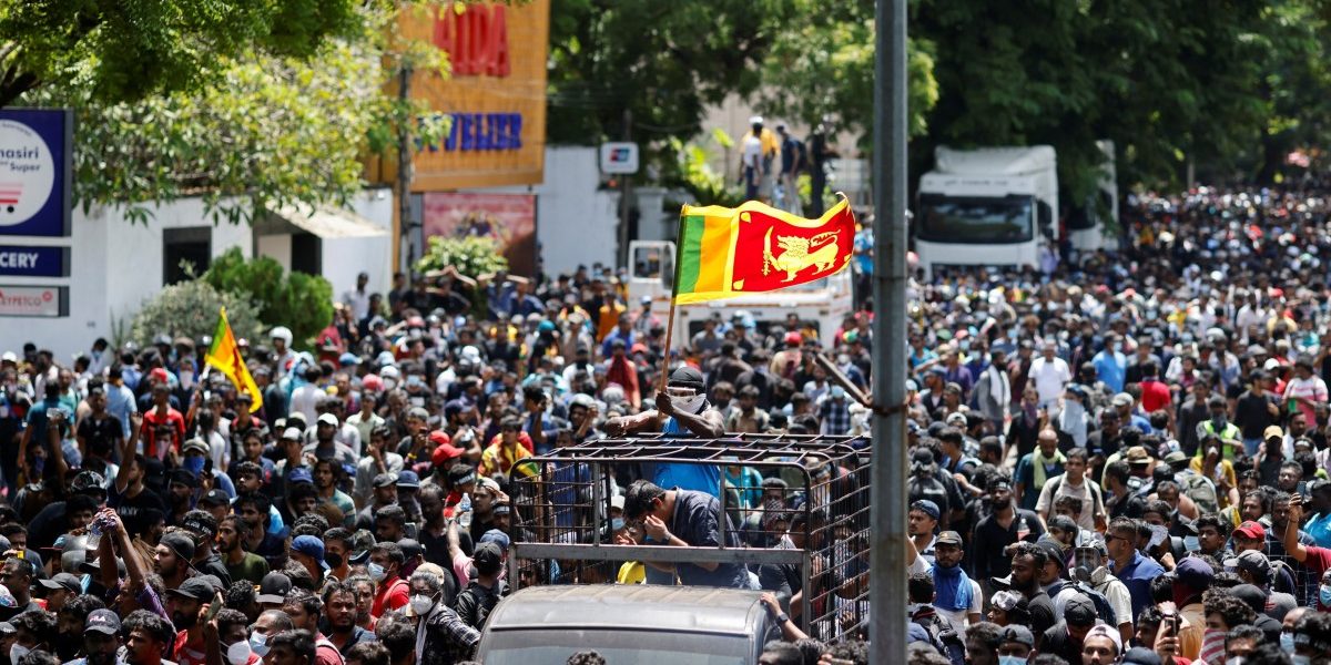 Sri Lankan veterans protest against president who led them during war