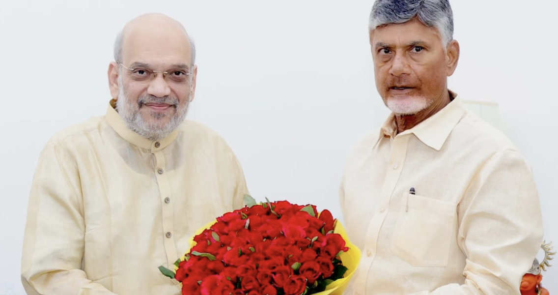 In Second Delhi Visit in a Week, Chandrababu Naidu Presses for Financial Package for Andhra