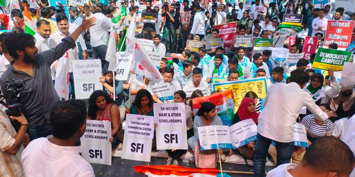 Country Will be Destroyed if RSS Controls Education: Rahul Gandhi at INDIA Bloc Students' Rally