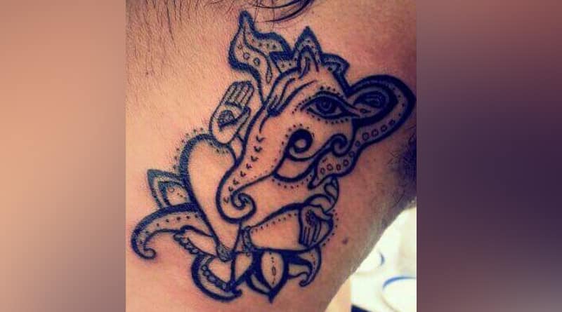 50 Beautiful Ganesha Tattoos designs and ideas With Meaning | Ganesha tattoo,  Om tattoo design, Om tattoo