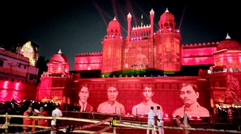 Durga Puja 2022: Light and Sound show stopped at Santosh Mitra Square puja pandal to avoid
