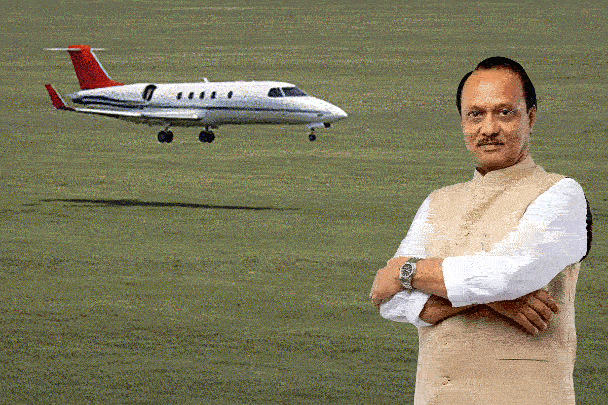 CCTV Footage Shows Moment Ajit Pawar's Plane Crashed, Burst Into Flames
