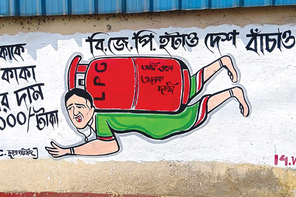 Bengal Election 2026: Artists are getting assignment of writing on wall in  Katwa