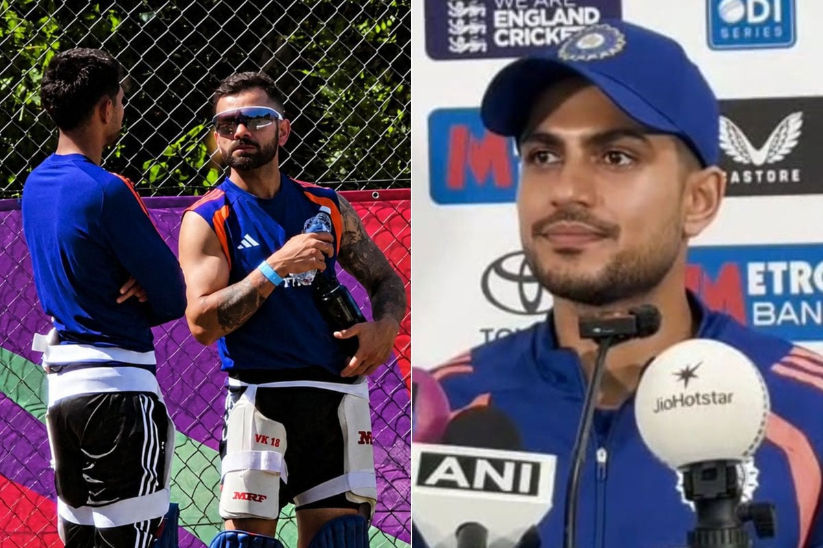 Photo: Sangbad Pratidin Rohit Sharma et Virat Kohli s'entraînent pour maintenir leur rôle de piliers du format ODI