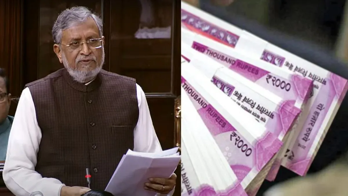 BJP MP Sushil Modi demands to phase out 2000 rupee notes